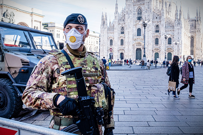 Итальянские заправки объявили о 48-часовой забастовке на фоне коронавируса