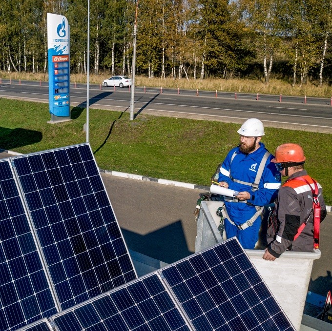 Альтернативные источники электроэнергии обеспечат работу АЗС «Газпромнефть»