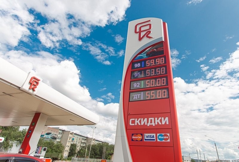 Бензин начал дешеветь на некоторых заправках Читы