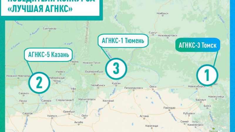В Томске работает лучшая среди экологичных газозаправочных станций